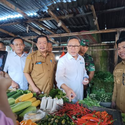 Gerakan Pangan Murah, Ribuan Warga Sambut Mendag Zulkifli Hasan